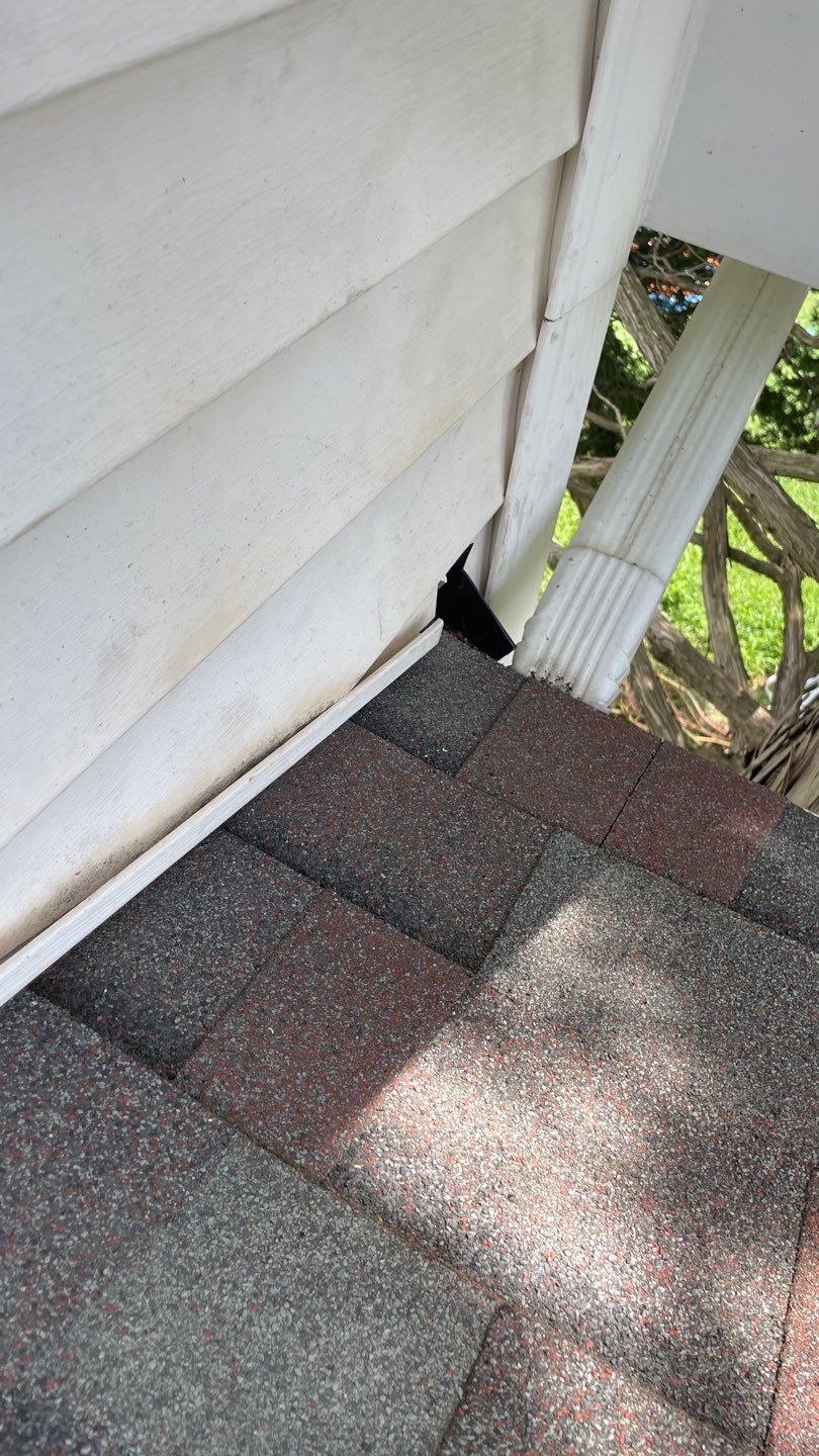 Hagerstown Front Porch flashing work by Frederick Roof Repair