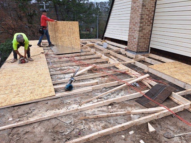  roof replacement using OC trudef duration roofing system by Nailed It Roofing & Remodeling LLC