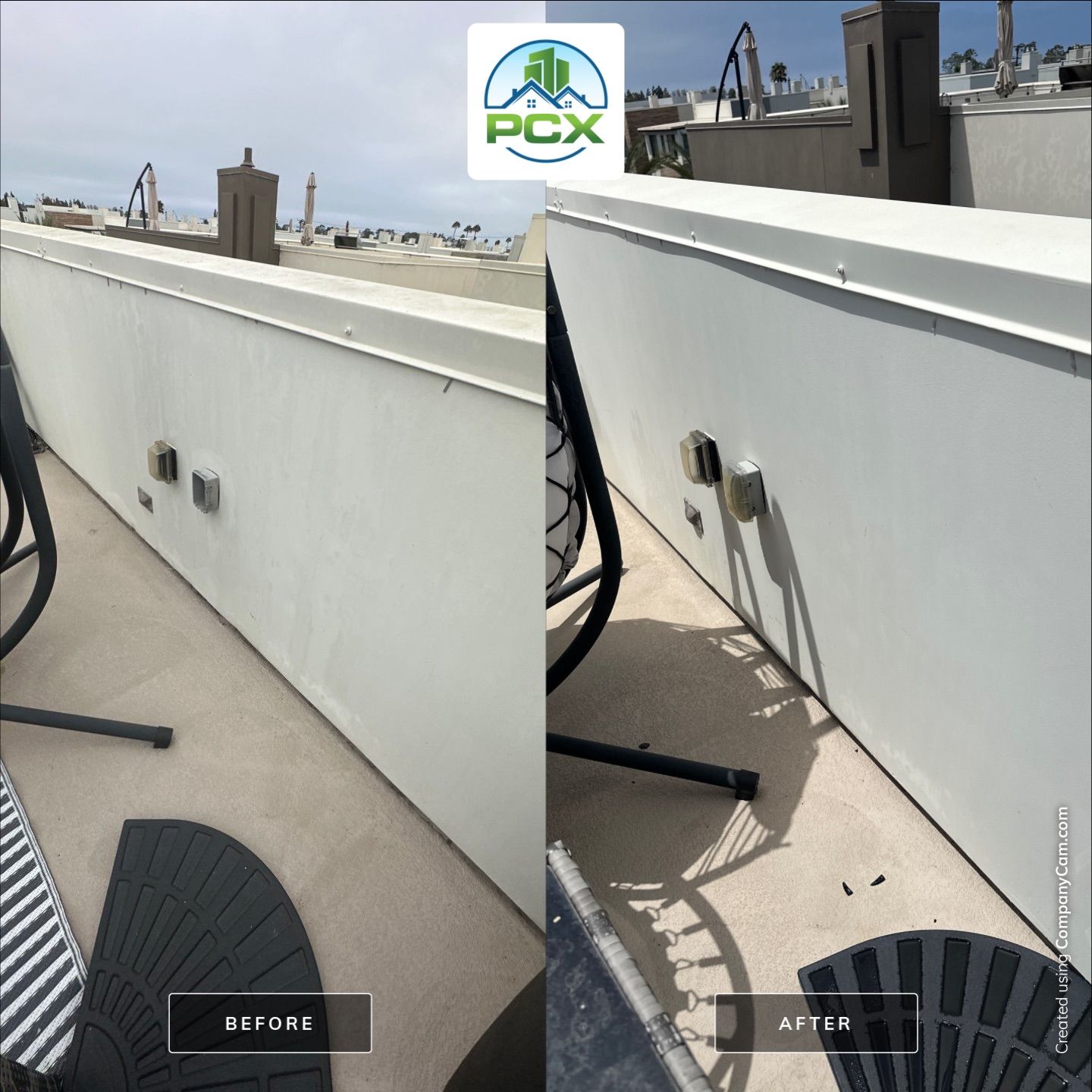 House washing in Newport Beach, CA by Property Cleaning Experts, LLC