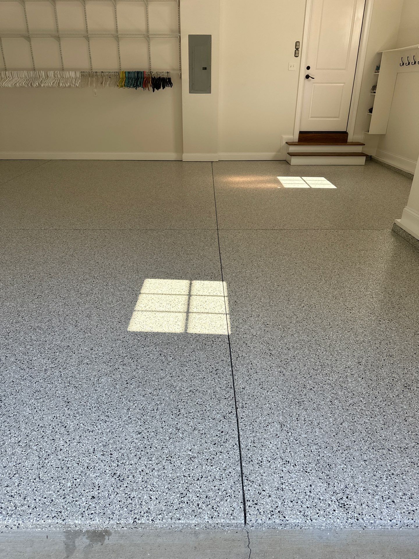 Garage Floor Coating using Cabin Fever by My Garage Floor Guys