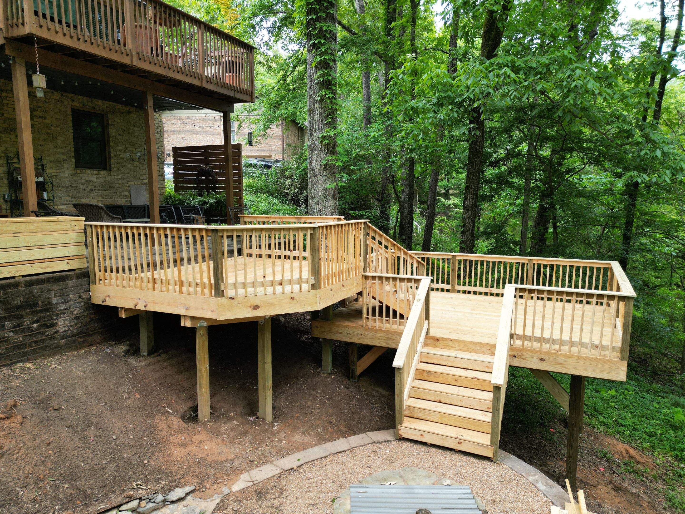 Riverchase - Tiered Deck by Pillar and Pine