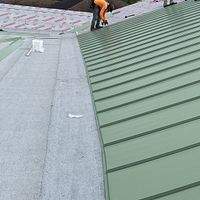 24ga 1" Nail-Strip Patina Green  by Total Roofing System The Metal Roof Experts