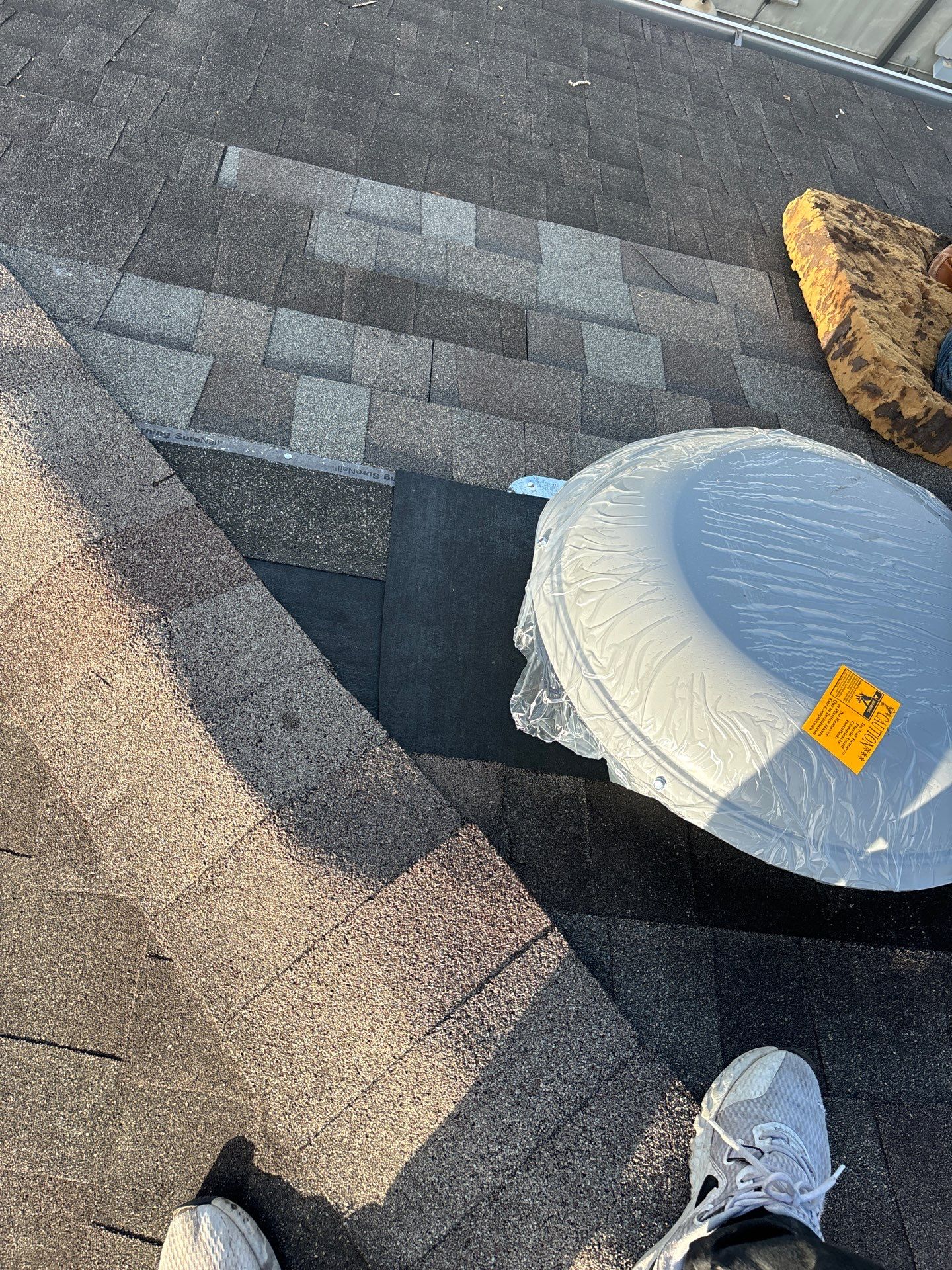 Hail Damage using Owen's Corning Duration (Lifetime) Shingles by Roof Repair Company