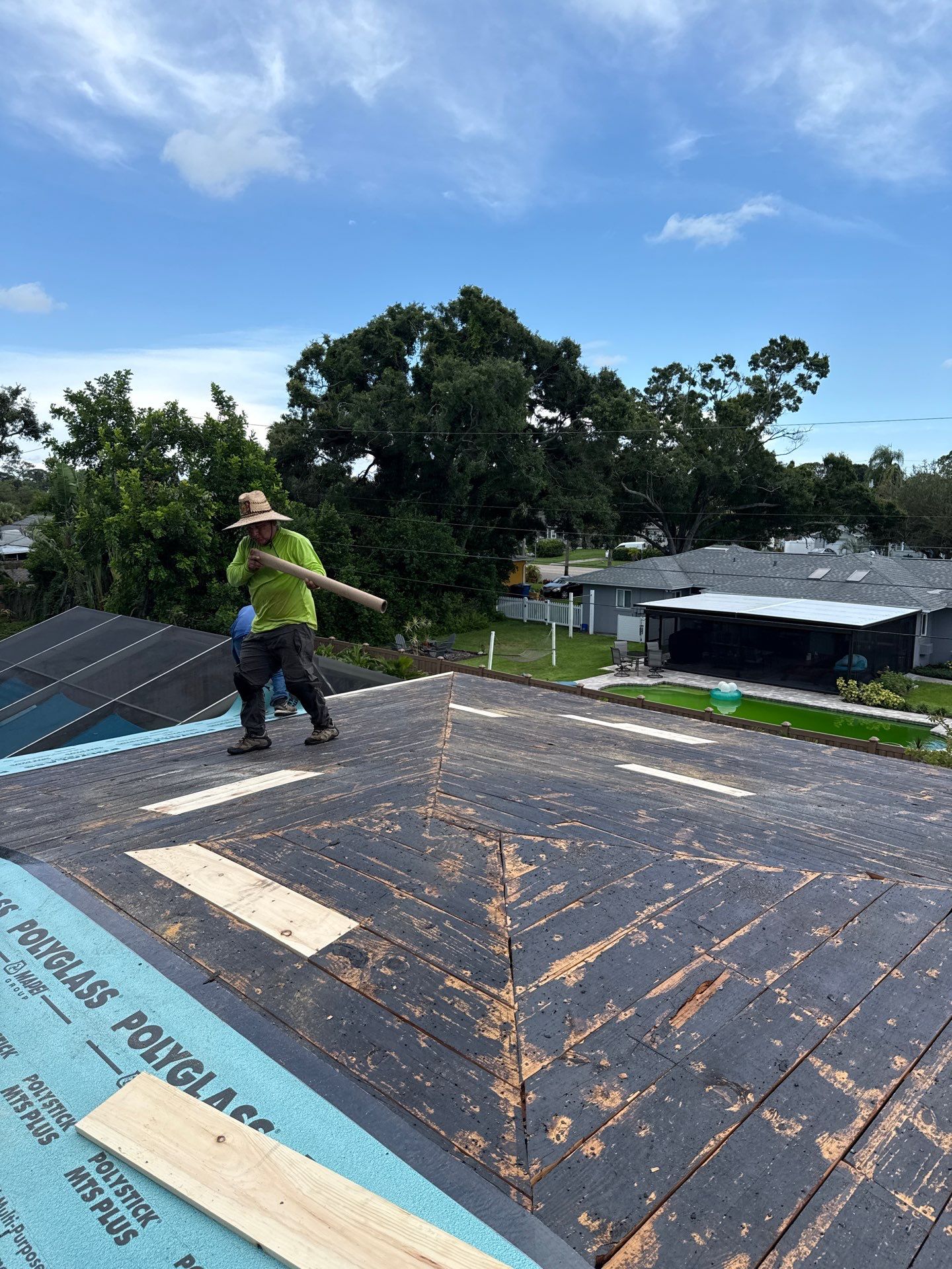 Project in St. Petersburg 33710 by Mitchell Roofing Company LLC 