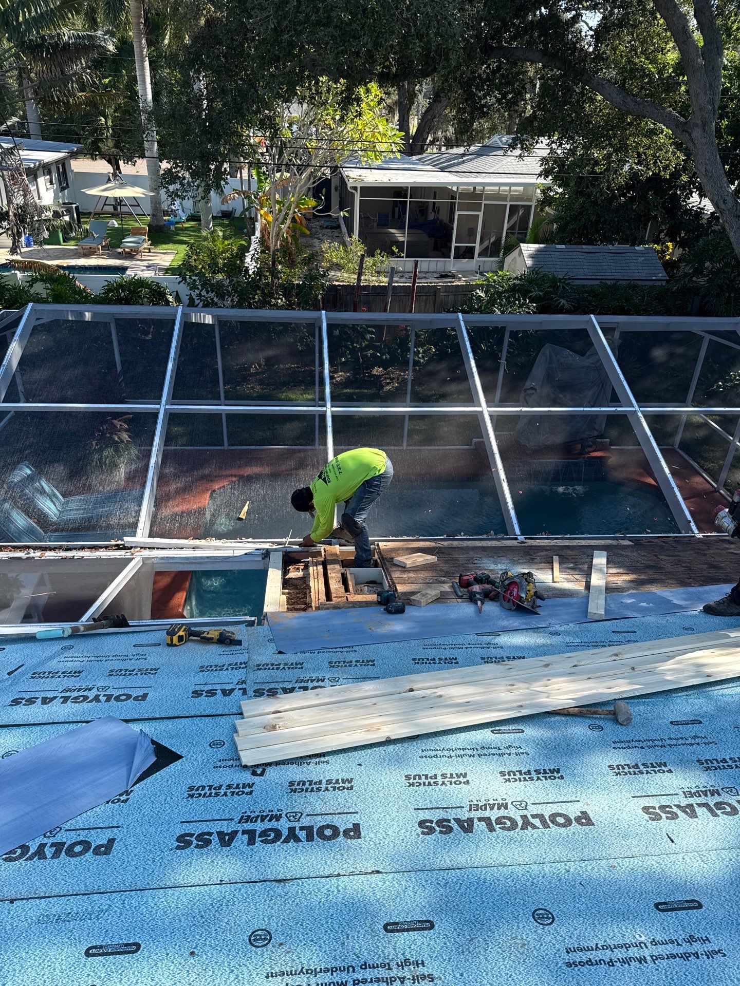 Project in St. Petersburg 33705 by Mitchell Roofing Company LLC 