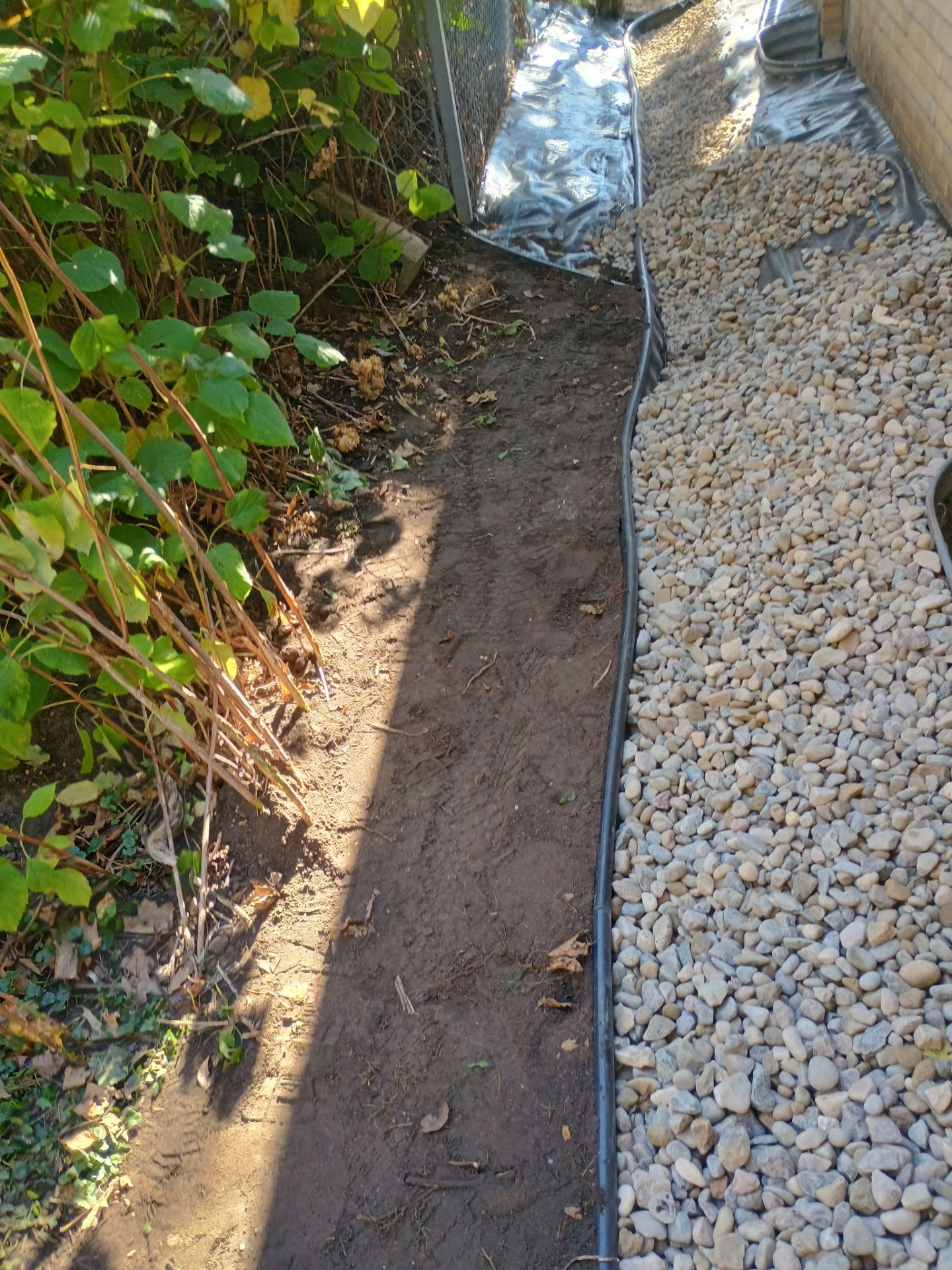 A French Drain for Jeniffer by Waterproofing Northeast