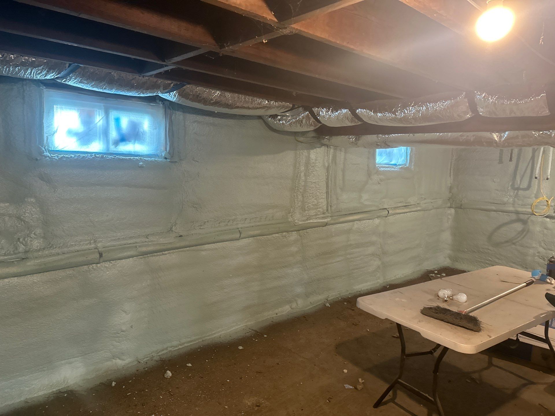 New Home Construction using Closed Cell Spray Foam by NYS Foam & Energy