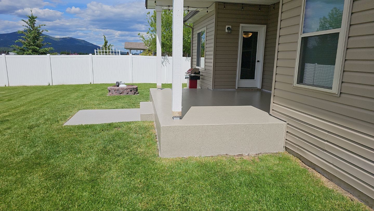 Patio Transformation using Santa Fe Hybrid by Croc Coatings, LLC