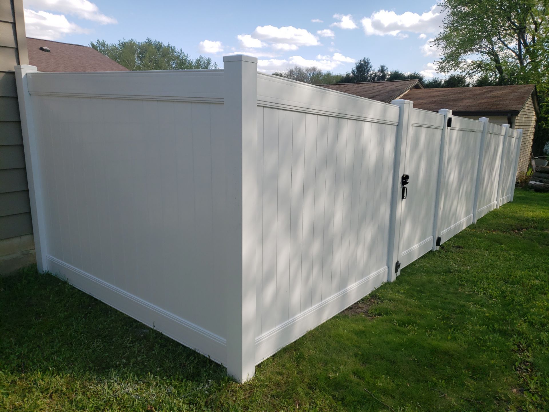 Project in Cedar Falls by Perfect Picket Fence and Stain