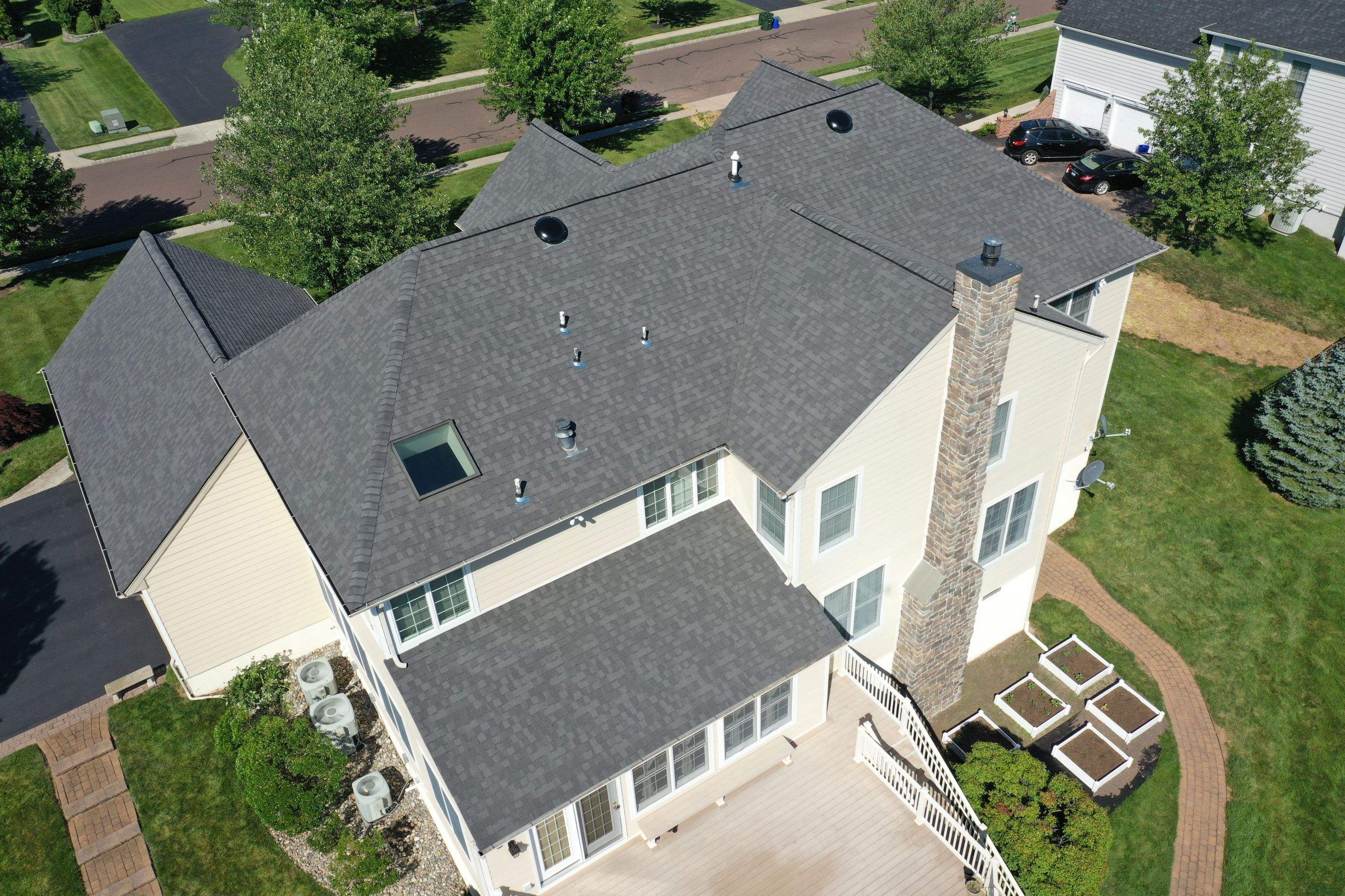 Roofing Installation using CertainTeed Landmark - Pewterwood by Storm Guard of Ches-Mont PA