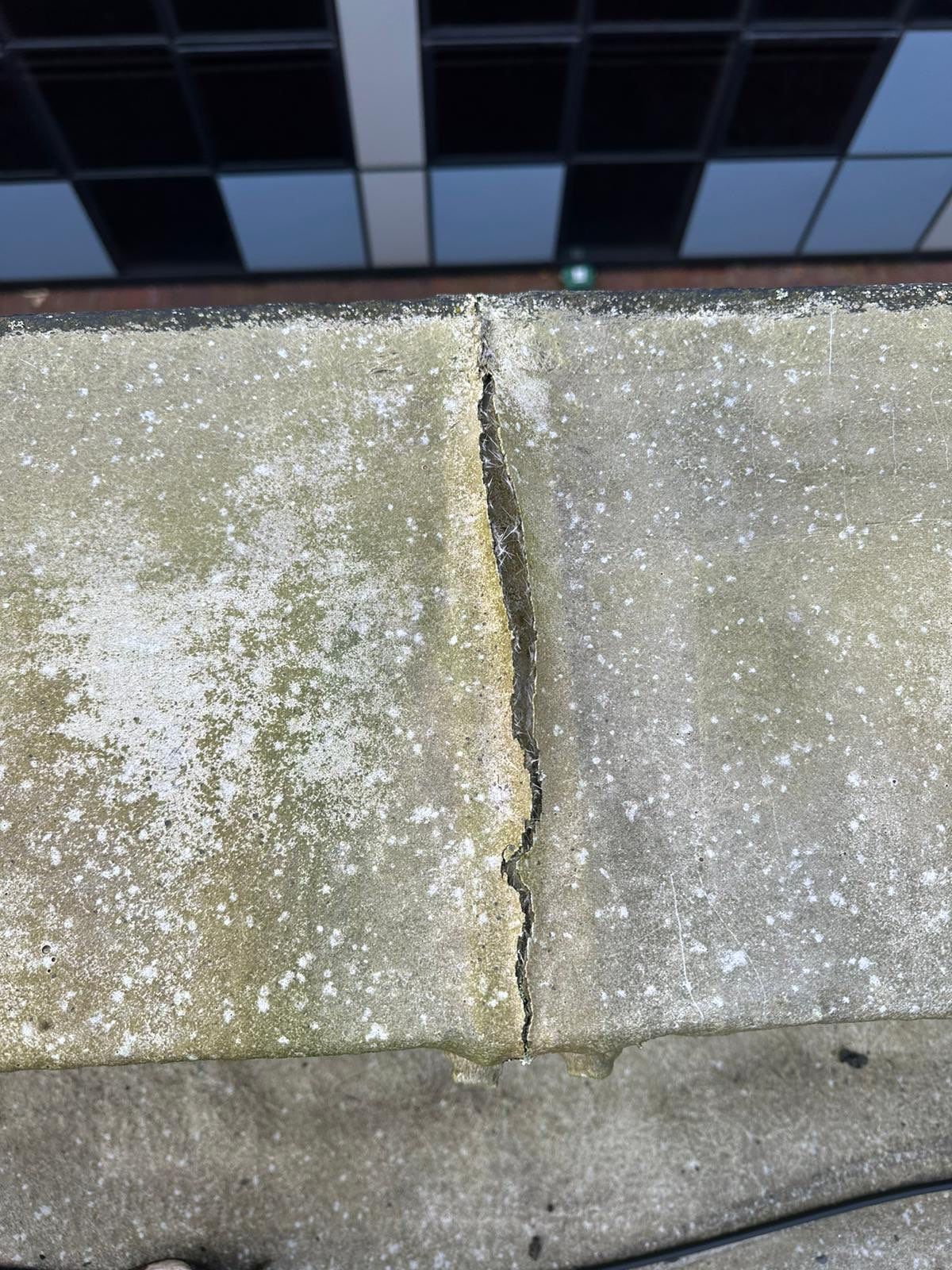 EPDM (rubber) Roof Cleaning using Honda 15lpm Low Pressure Washing Machine by Ges Exterior Cleaning ltd