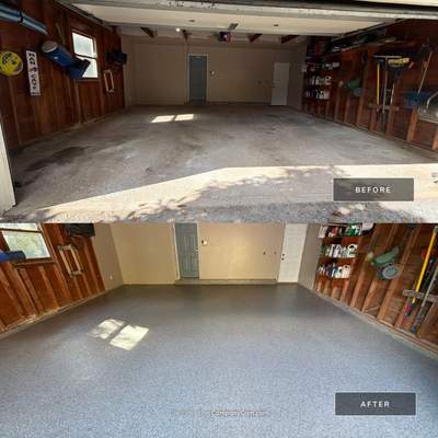 Vintage Shalestone Garage Coating