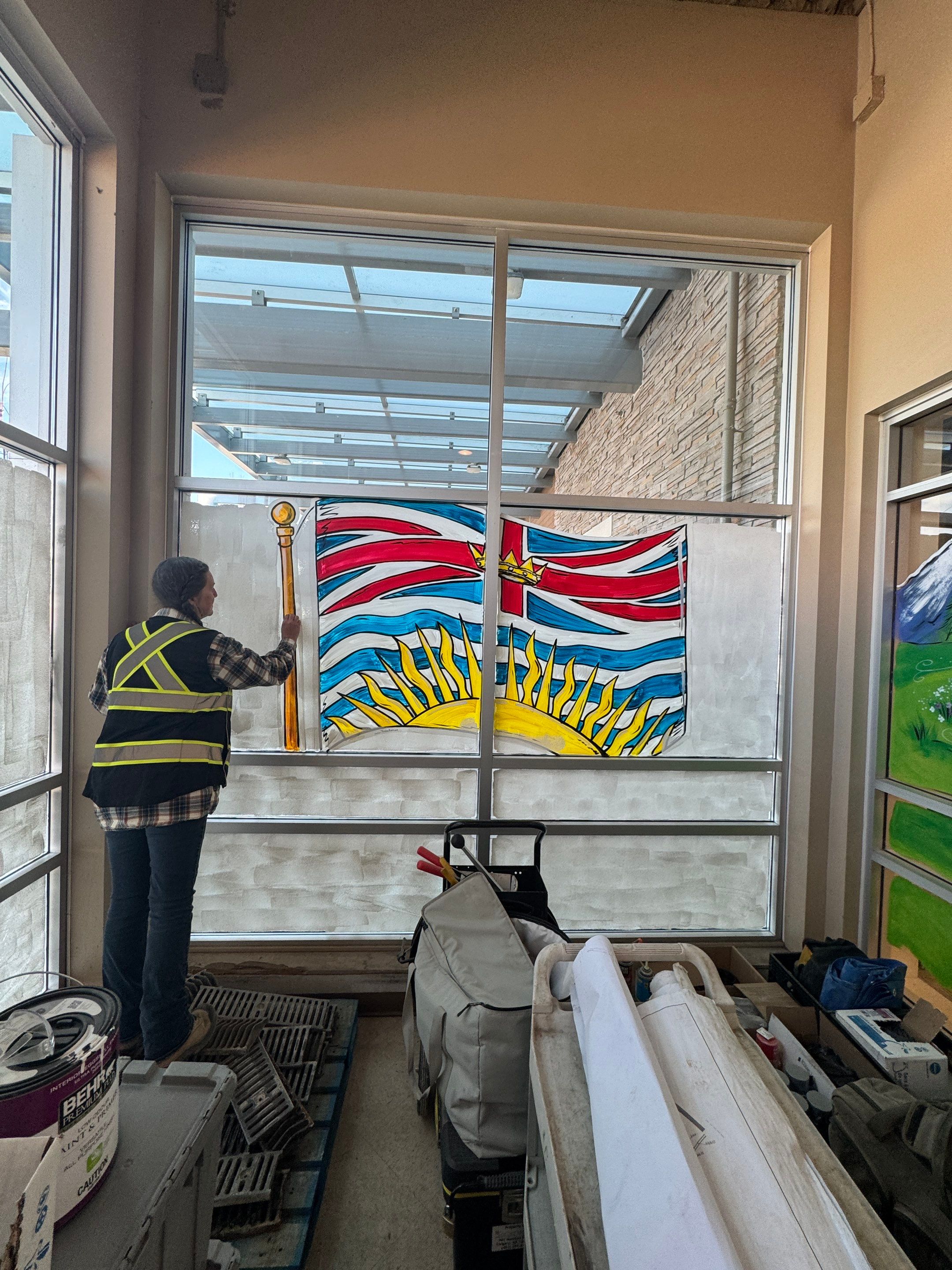 Cornerstone - painting removal Project by YVR Construction Group