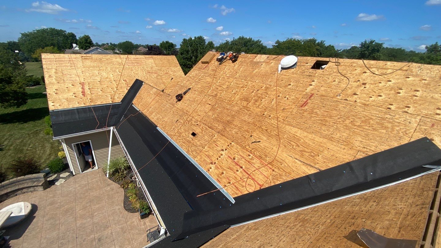 Residential Roofing Installation using GAF Timberline HDZ Weathered Wood by Nitro Roofing and Construction