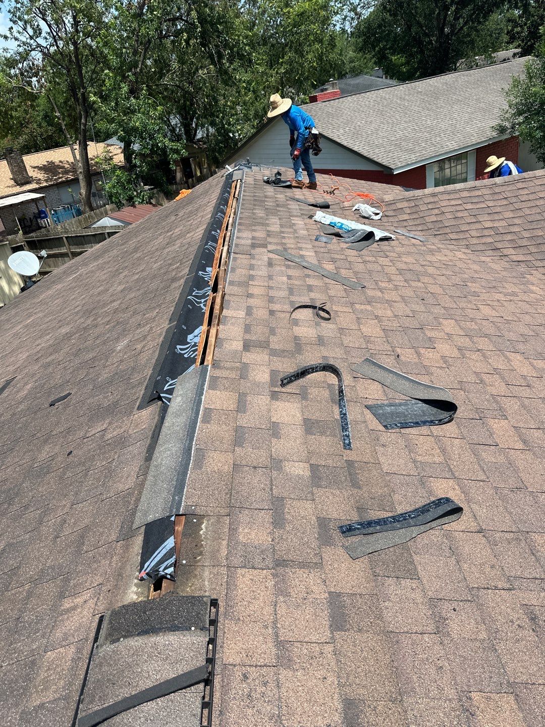 Residential Roofing Repair using Owen's Corning Duration (Lifetime) Shingles by Roof Repair Company
