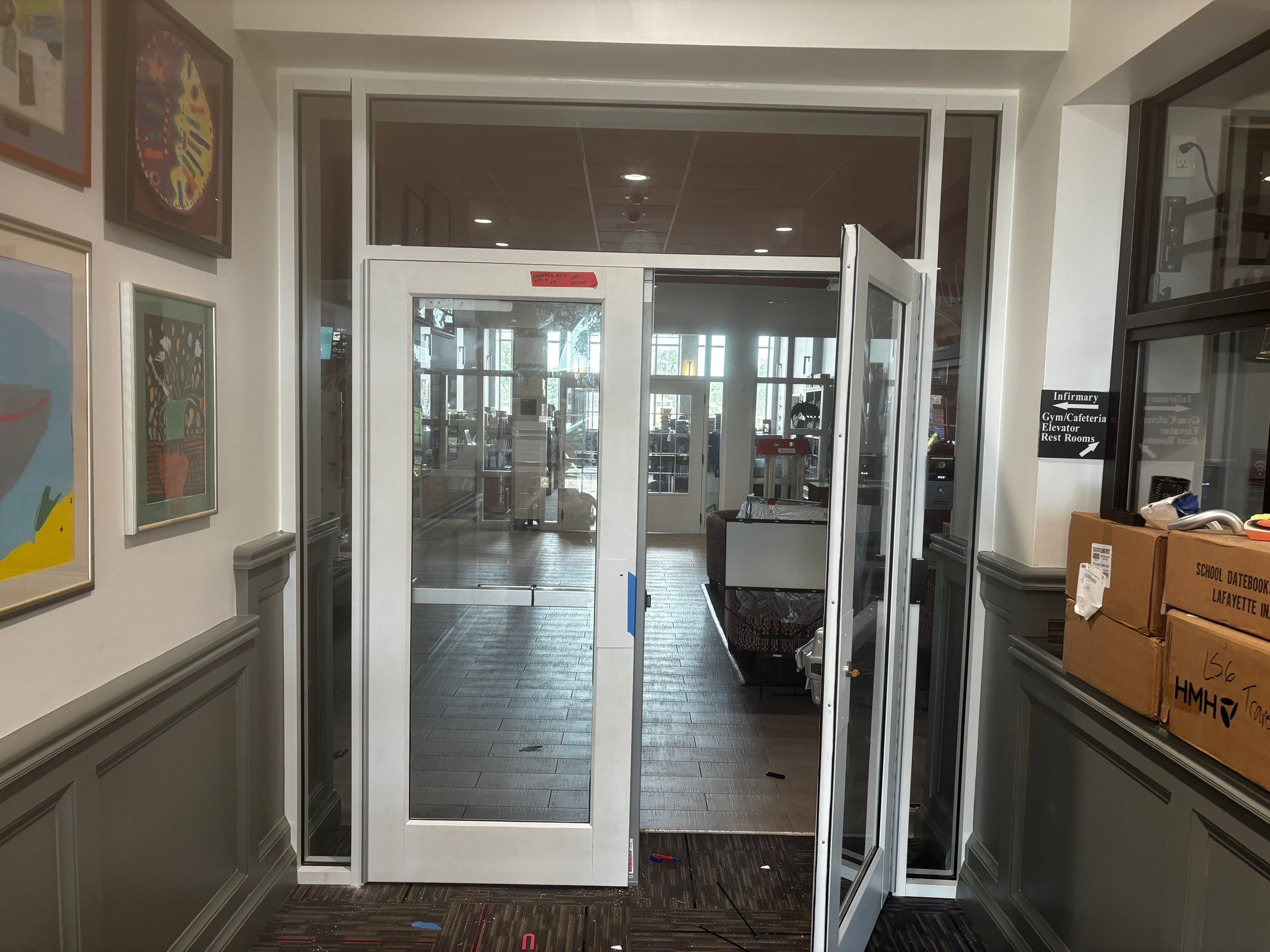 Commercial Interior Painting and Wall Prep for Atlanta Academy by PGP Surface Solutions, LLC