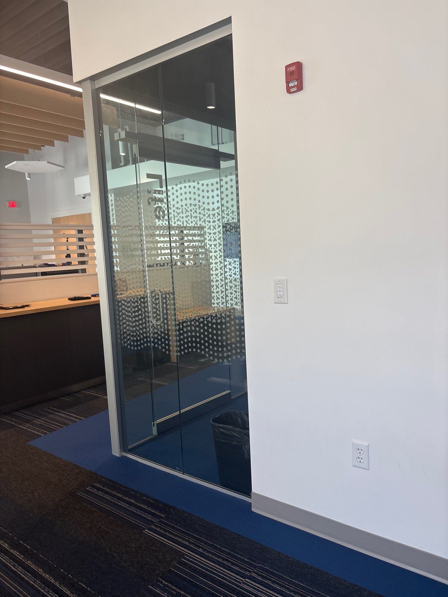Commercial Office Interior Fit-Out with Glass Partitions in Lincoln by CompanyCam Sales Demo