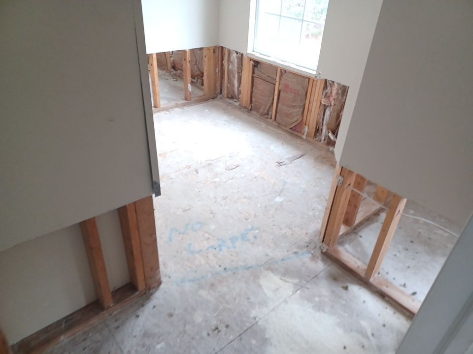 Project in Mt Morris Township by EzDry Water Mitigation & Property Restoration