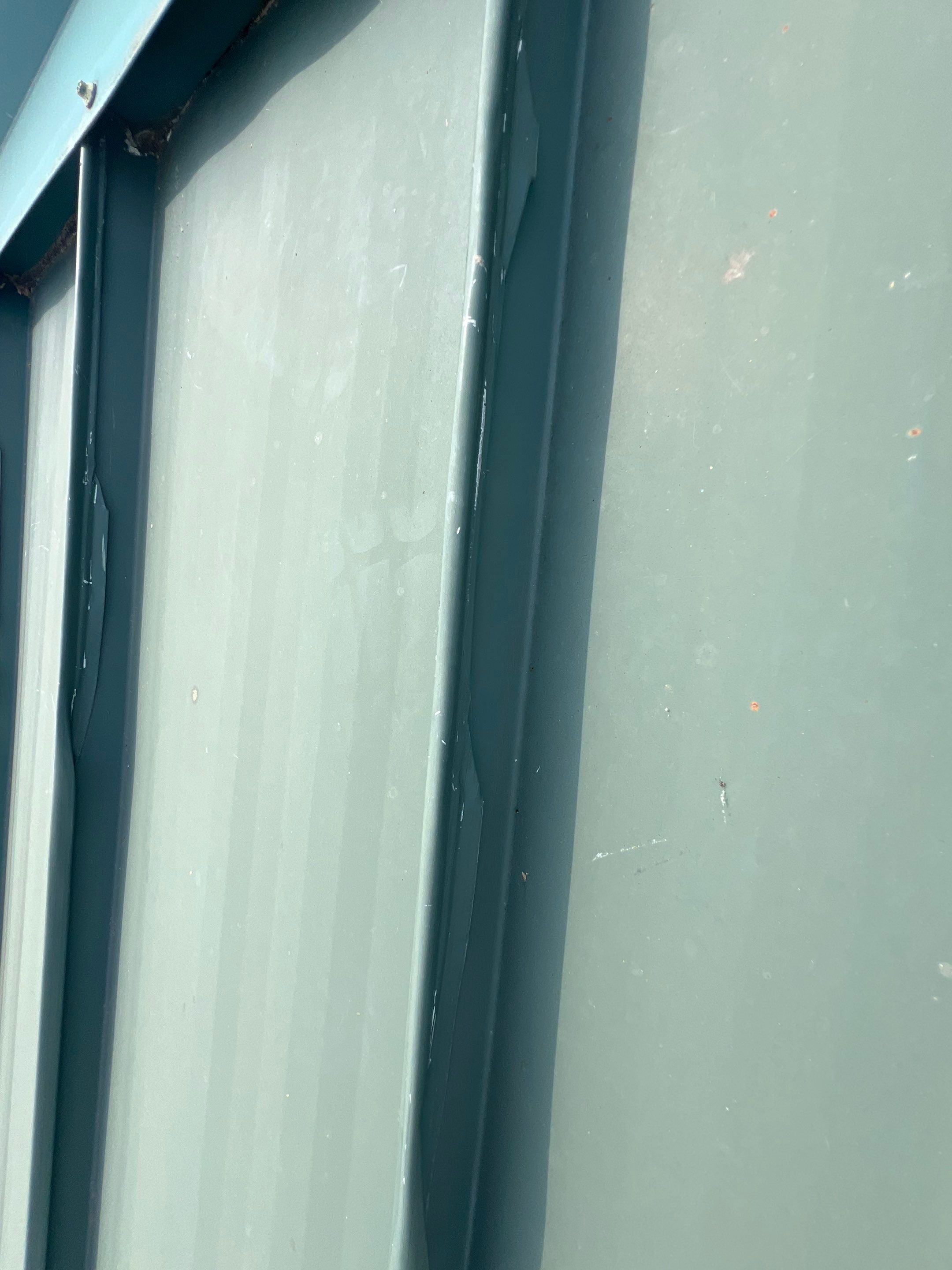 Hail Damage using Metal by Roof Repair Company