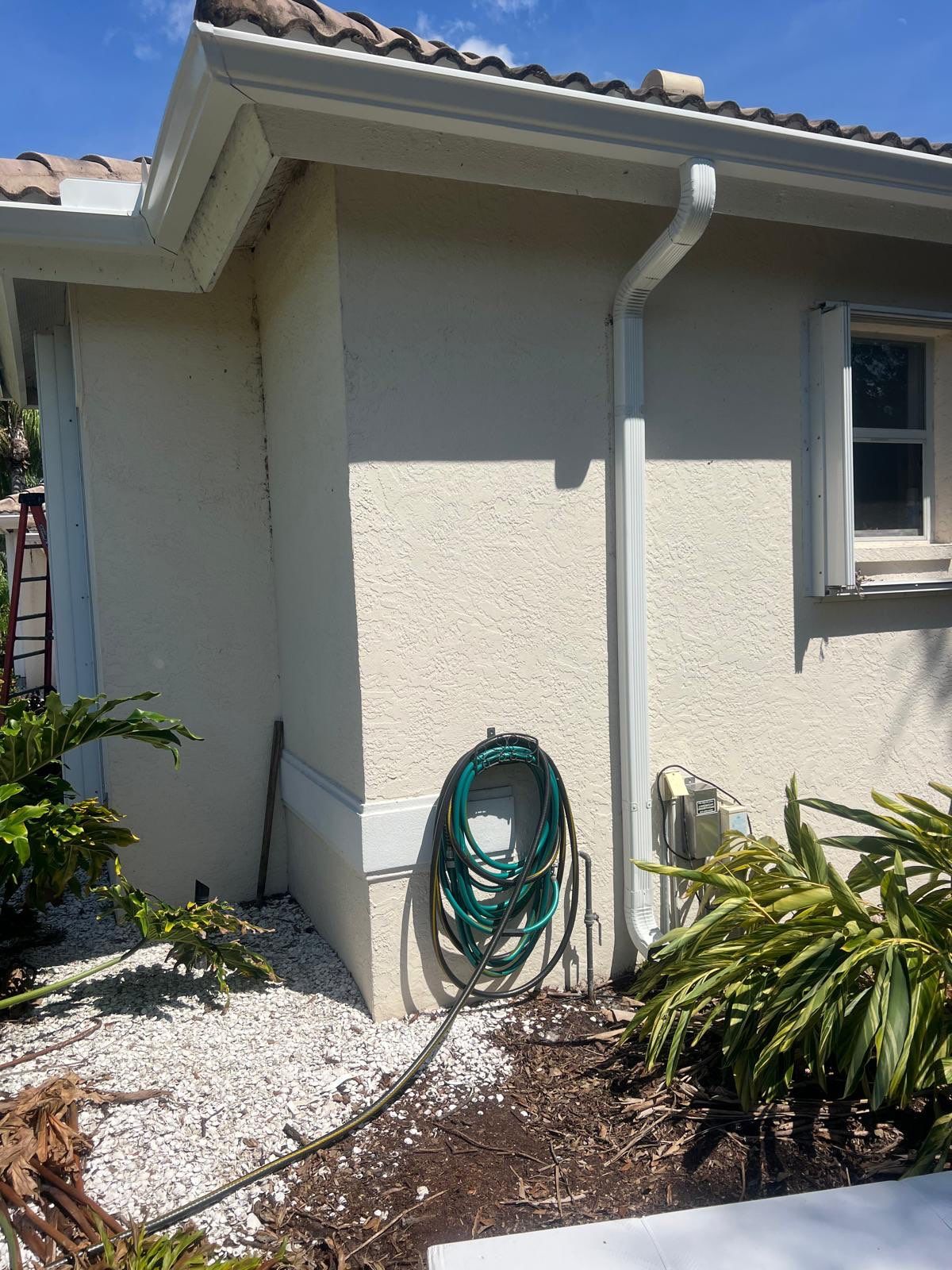 Downspout Installation in Sarasota FL by Gutter Professors