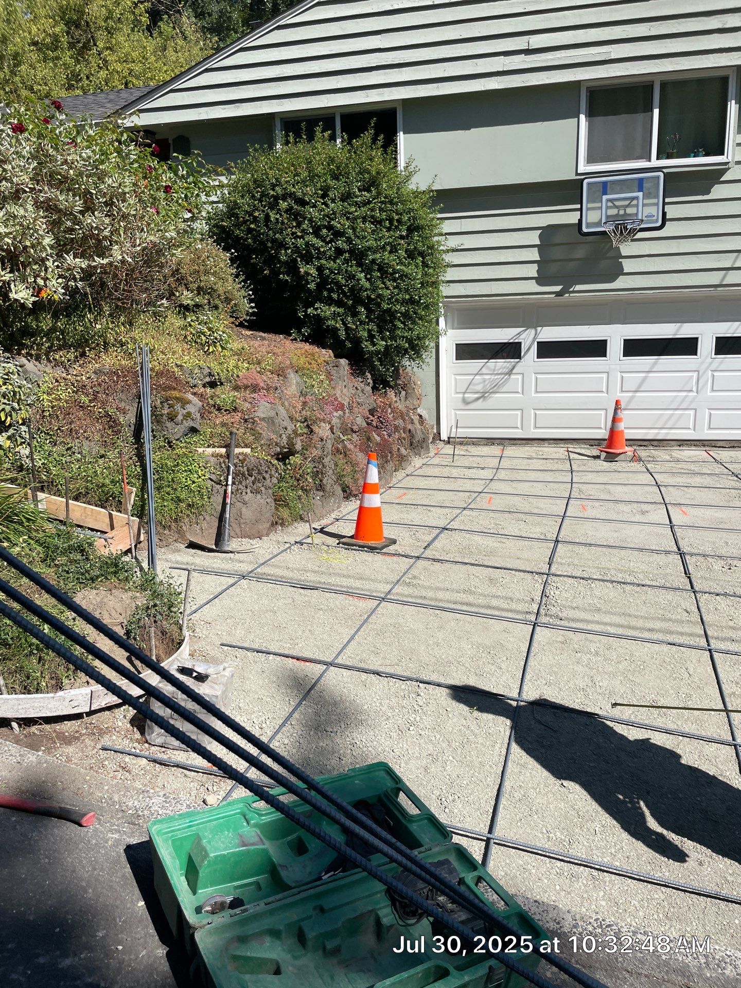 Front Driveway & Stairs Concrete Renovation | Kenmore  by Jireh Asphalt & Concrete Inc 