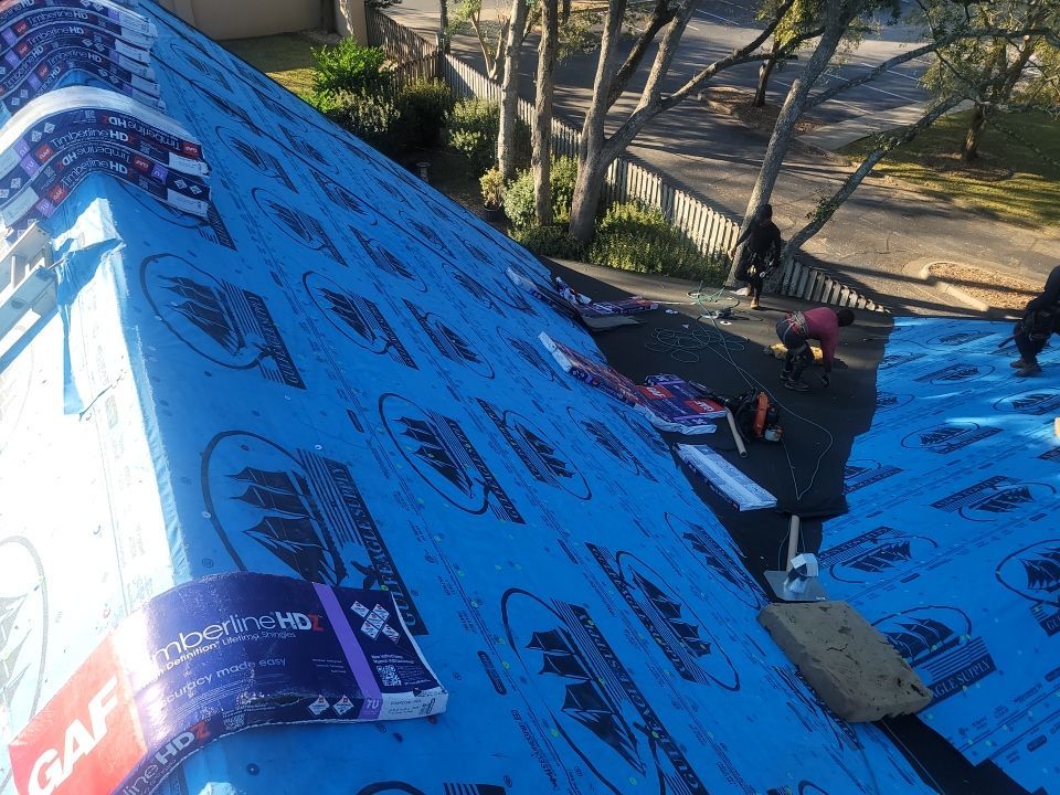 Residential Roofing Installation using Roof Replacement by American Roofing & Construction LLC
