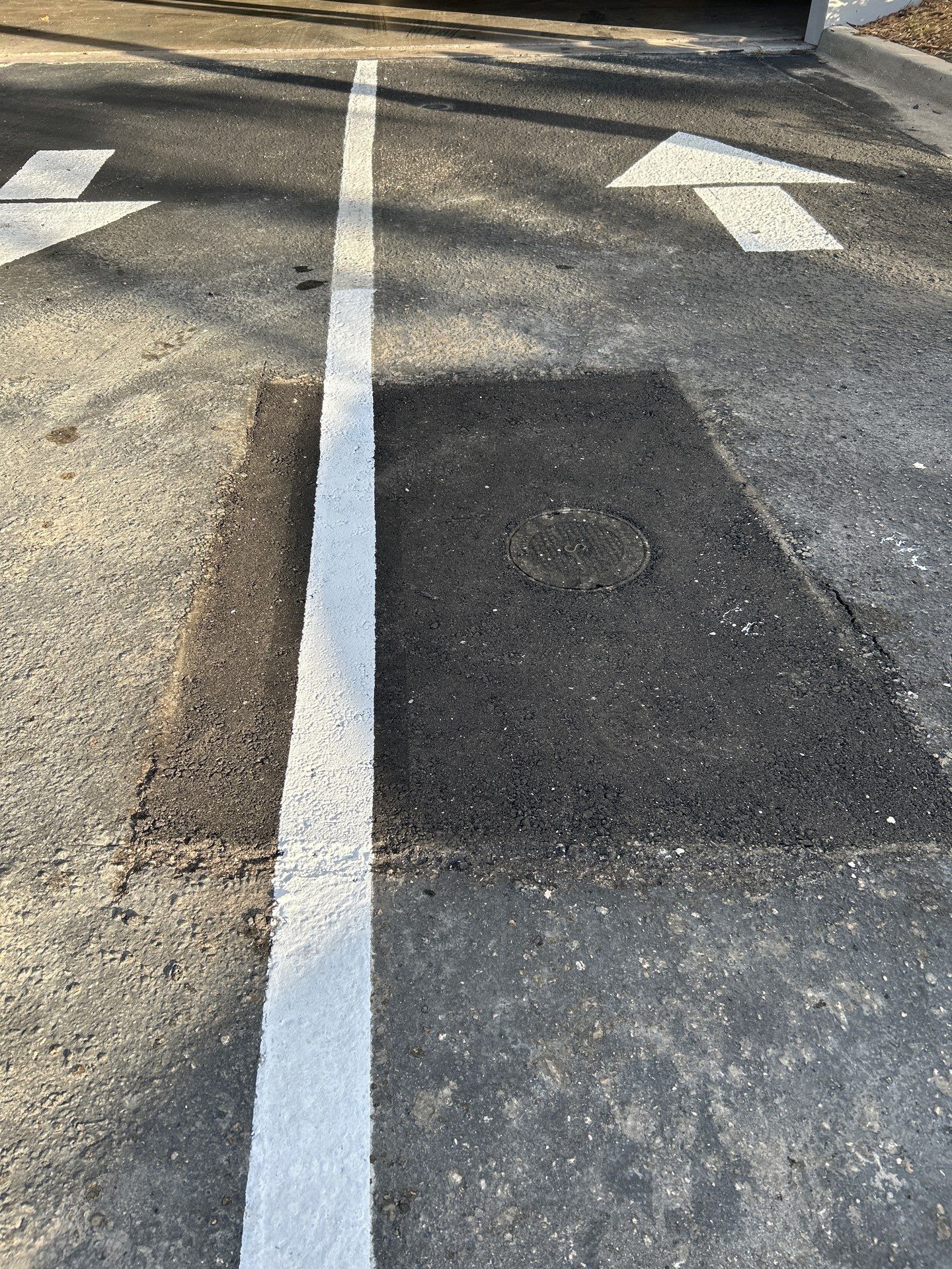 Saw Cut and Replace Asphalt Repair at Plymouth Harbor by Everline Coatings & Services - Southwest FL