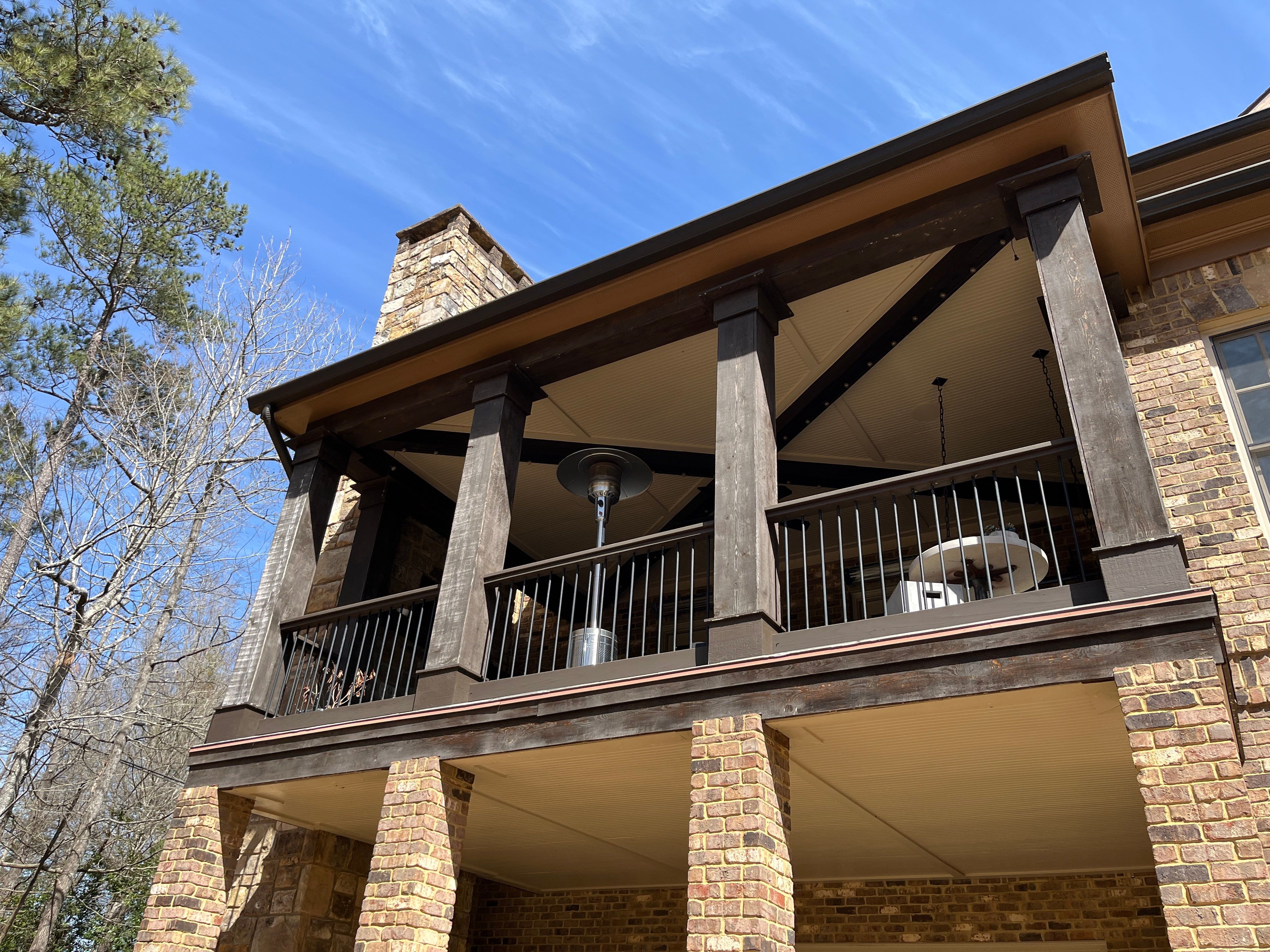Trex Deck Resurface with New Railing in Atlanta, GA by Nelson Exteriors