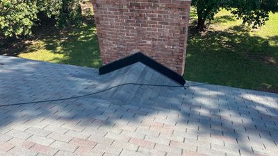 Chimney and Pipe Boot Flashing Roof Repair