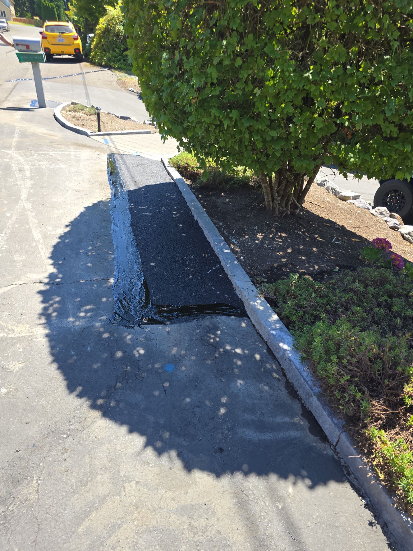 Sealcoat & Crack Fill Driveway Repair | Mukilteo  by Jireh Asphalt & Concrete Inc 