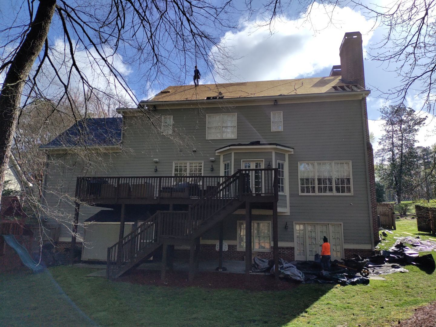 Residential Roofing Installation using Owens Corning by Inspector Roofing and Restoration