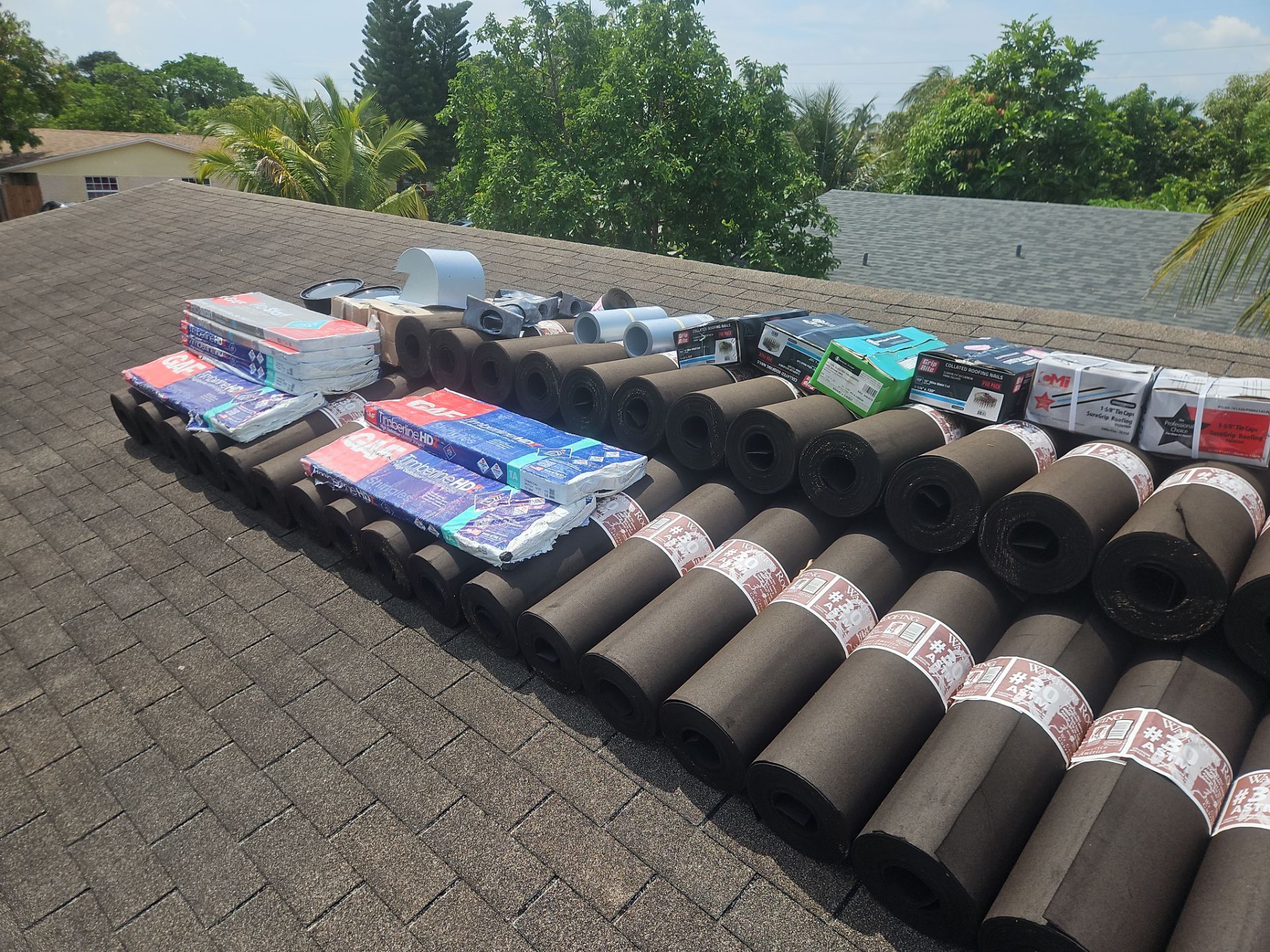 Residential Roofing Installation using GAF by BLUES BROTHERS ROOFING