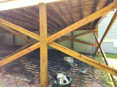 Wood Deck using Wood Sealant
