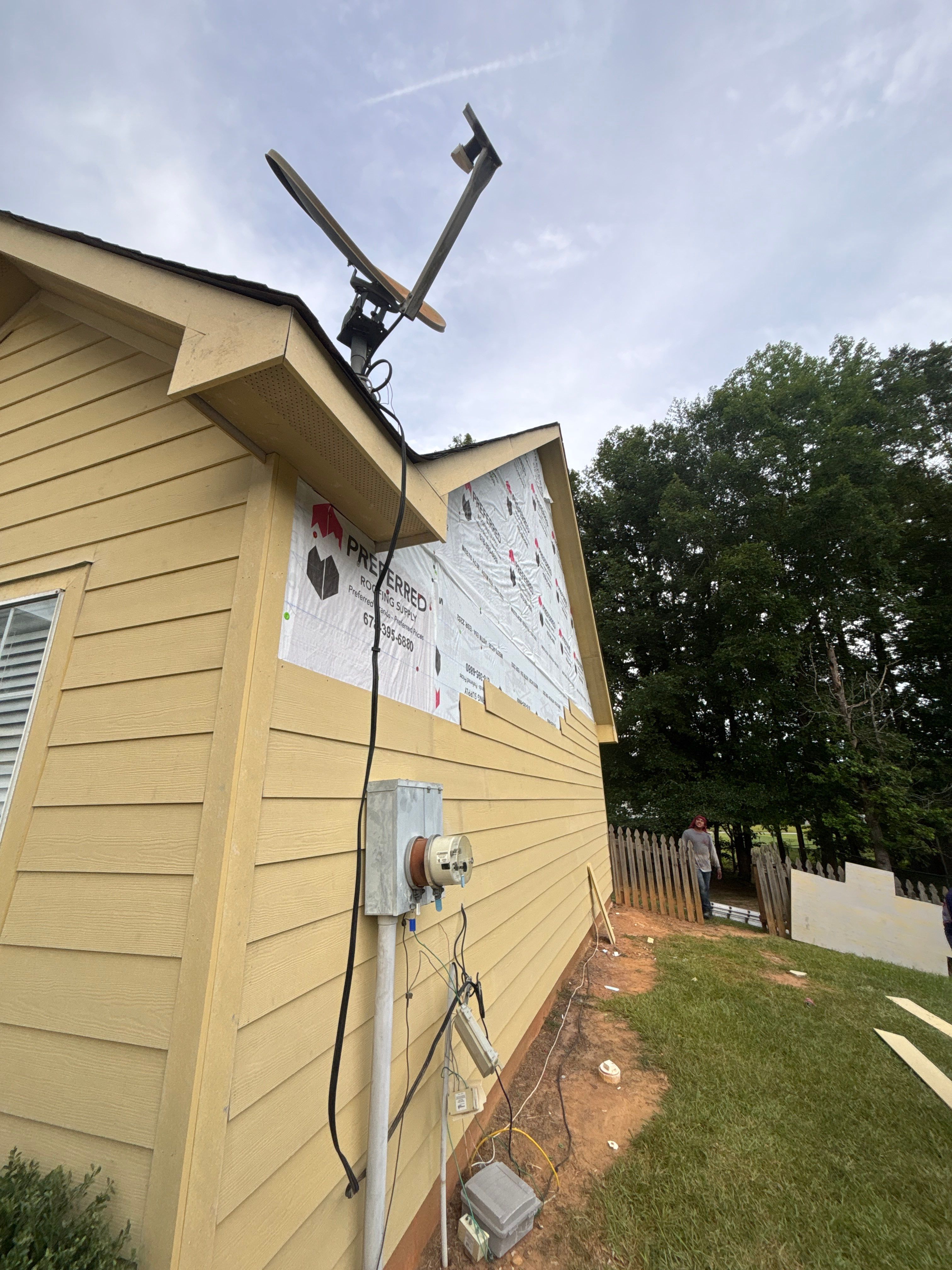 Siding replacement  by Deerfield Roofing LLC