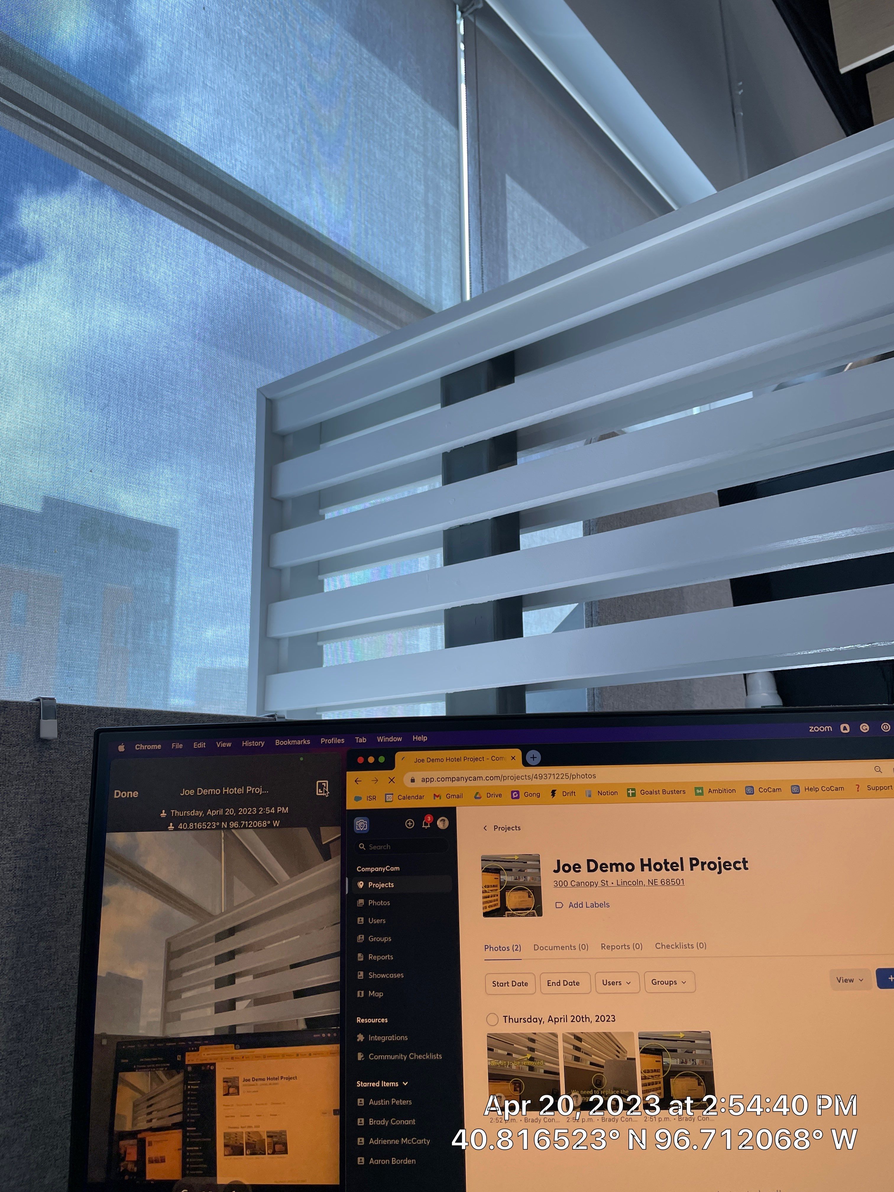 Office Security setup Lincoln, NE by CompanyCam Sales Demo