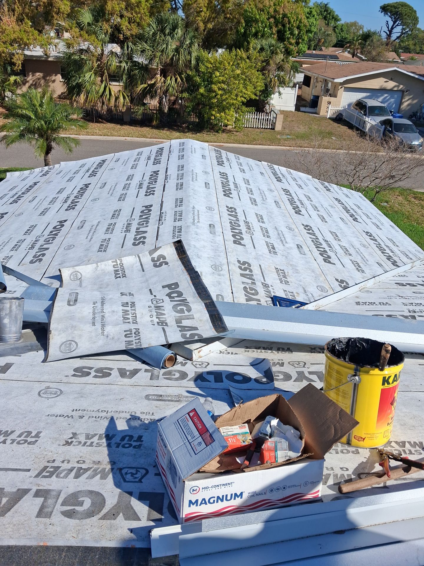 Project in St. Petersburg 33712 by Mitchell Roofing Company LLC 