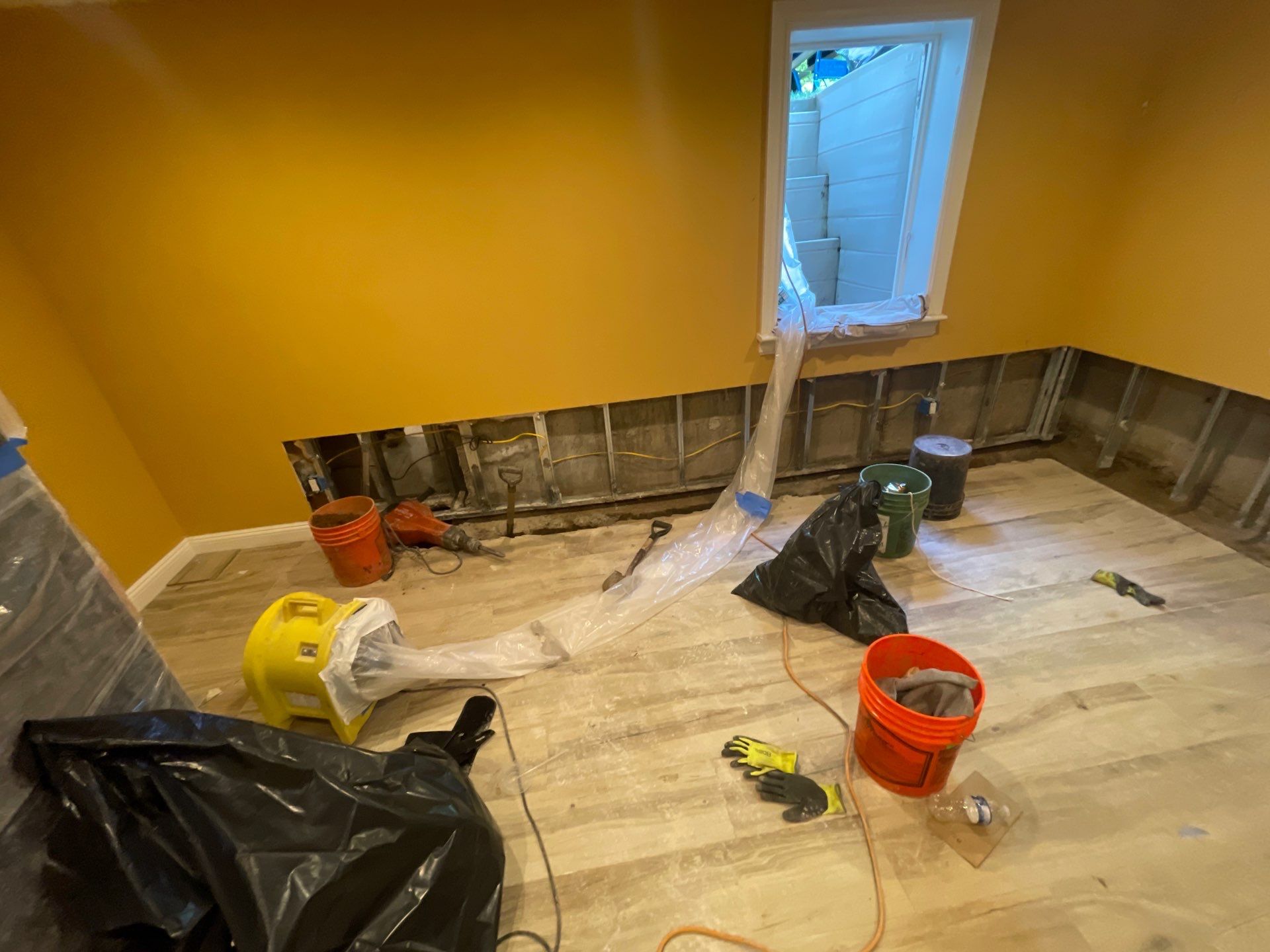 Woods Dr, Roslyn, NY 11576 by A.M. Shield Waterproofing, Corp.
