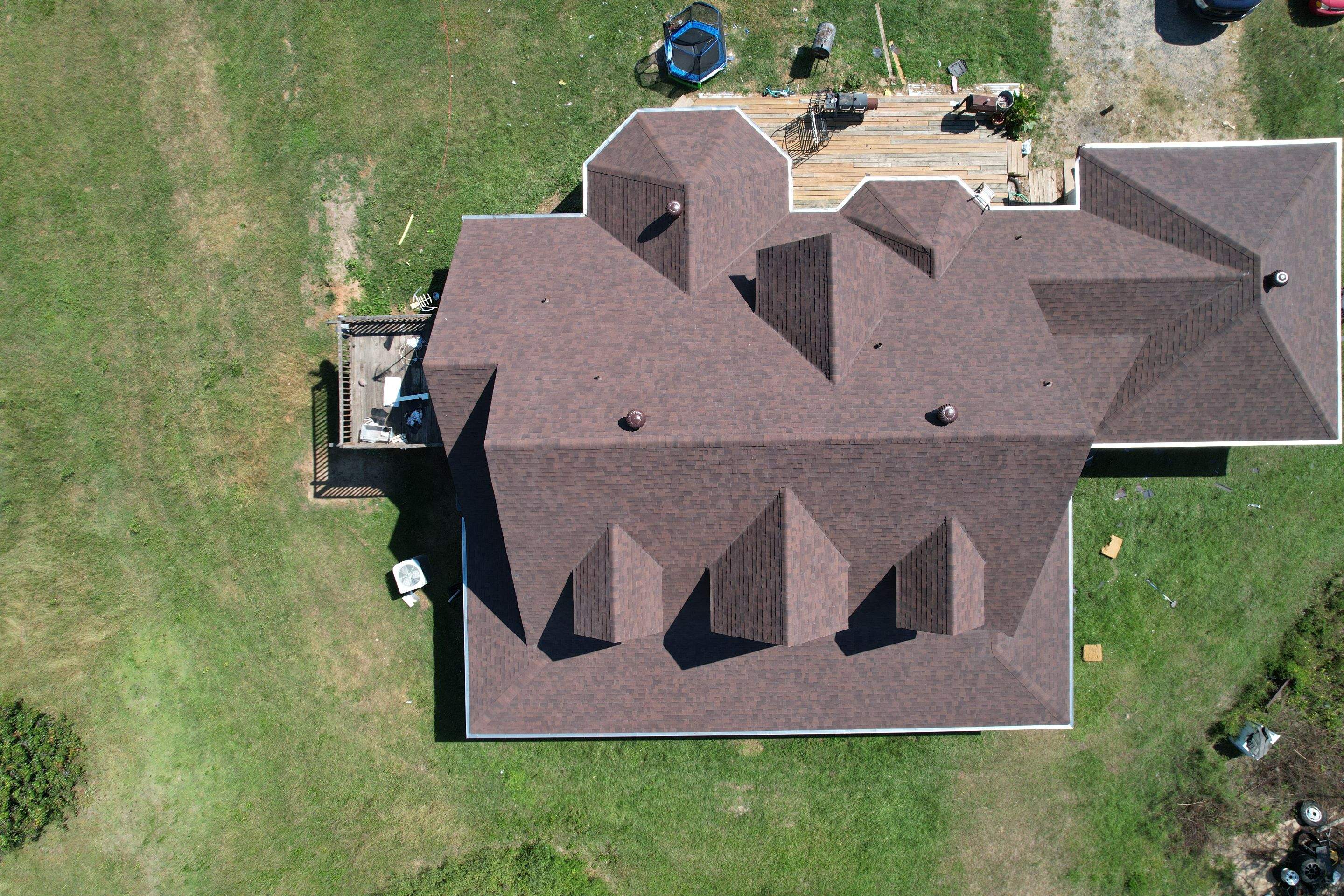 Residential Roofing Installation using Malarkey Highlander NEX by Hostetler Roofing