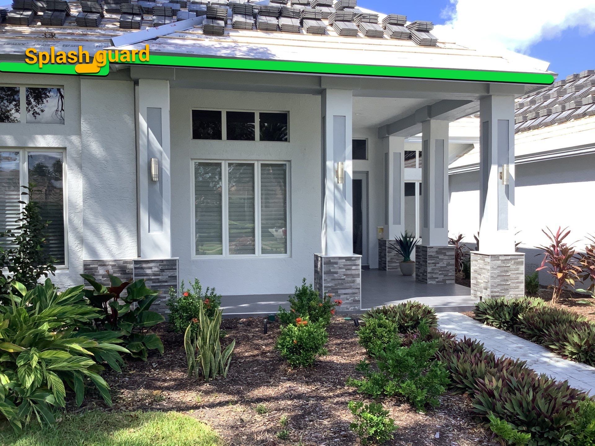 7-Inch Seamless Gutters Installation for Heavy Rain in Bonita Springs FL by Gutter Professors