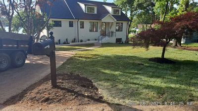 Hardscape Installation using Irrigation