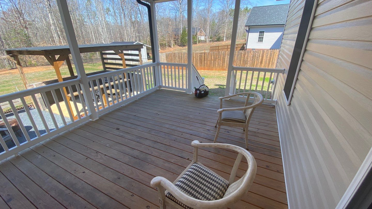 Weathered Deck using Wood Sealant by DuraSeal