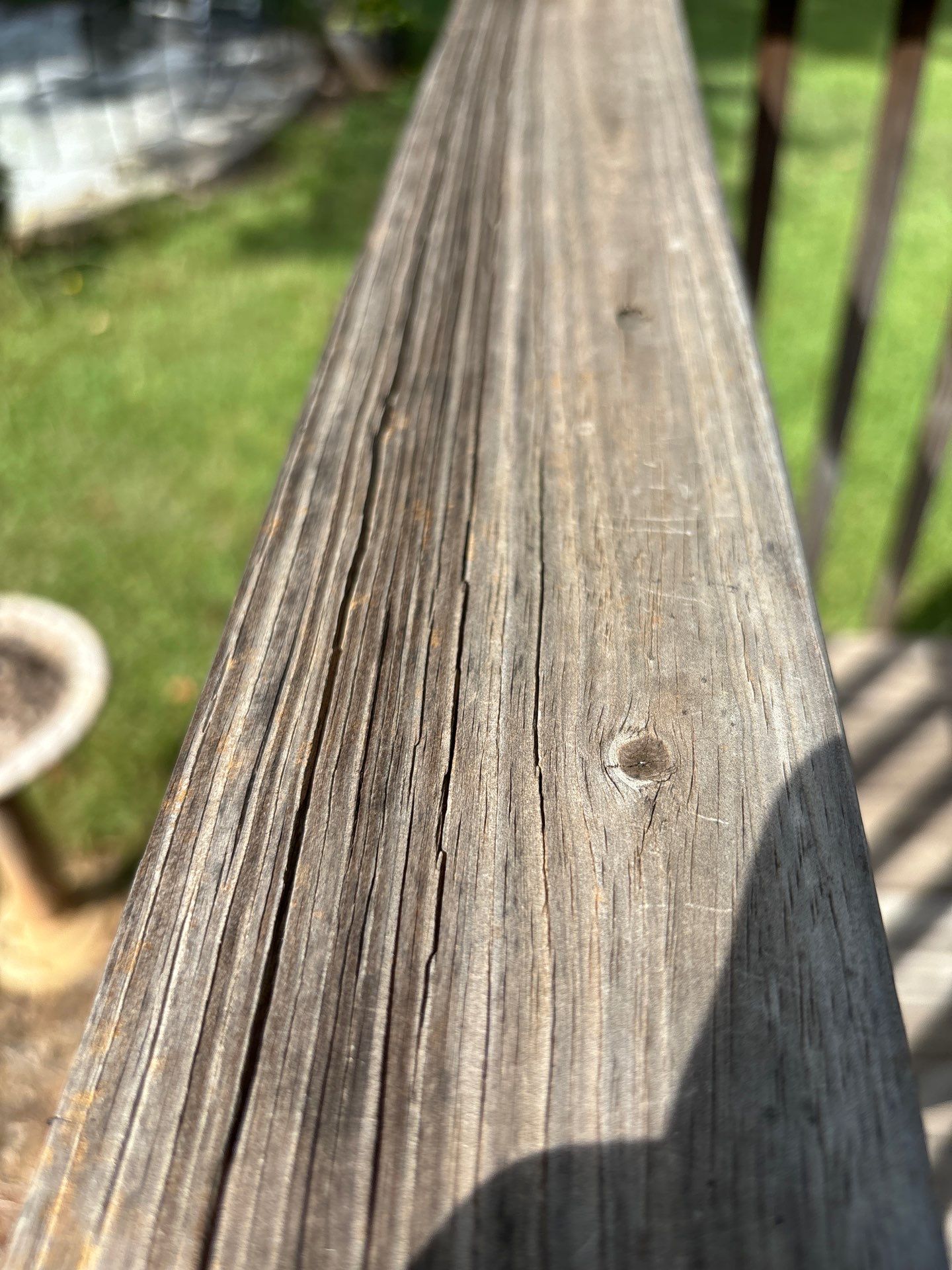 Weathered Deck using Wood Sealant by DuraSeal