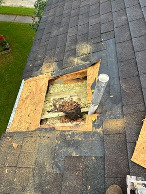 Residential Roofing Repair using Owen's Corning Duration (Lifetime) Shingles