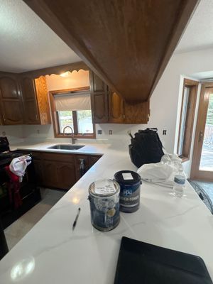 Interior Kitchen and Dining Room Painting Refresh in Sioux Falls