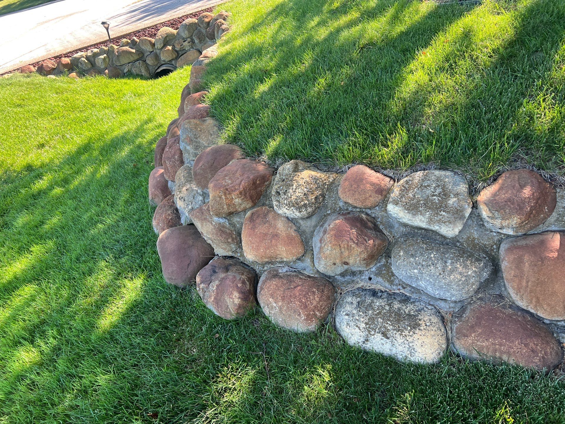 Rust removal by Northern Power Washing LLC.