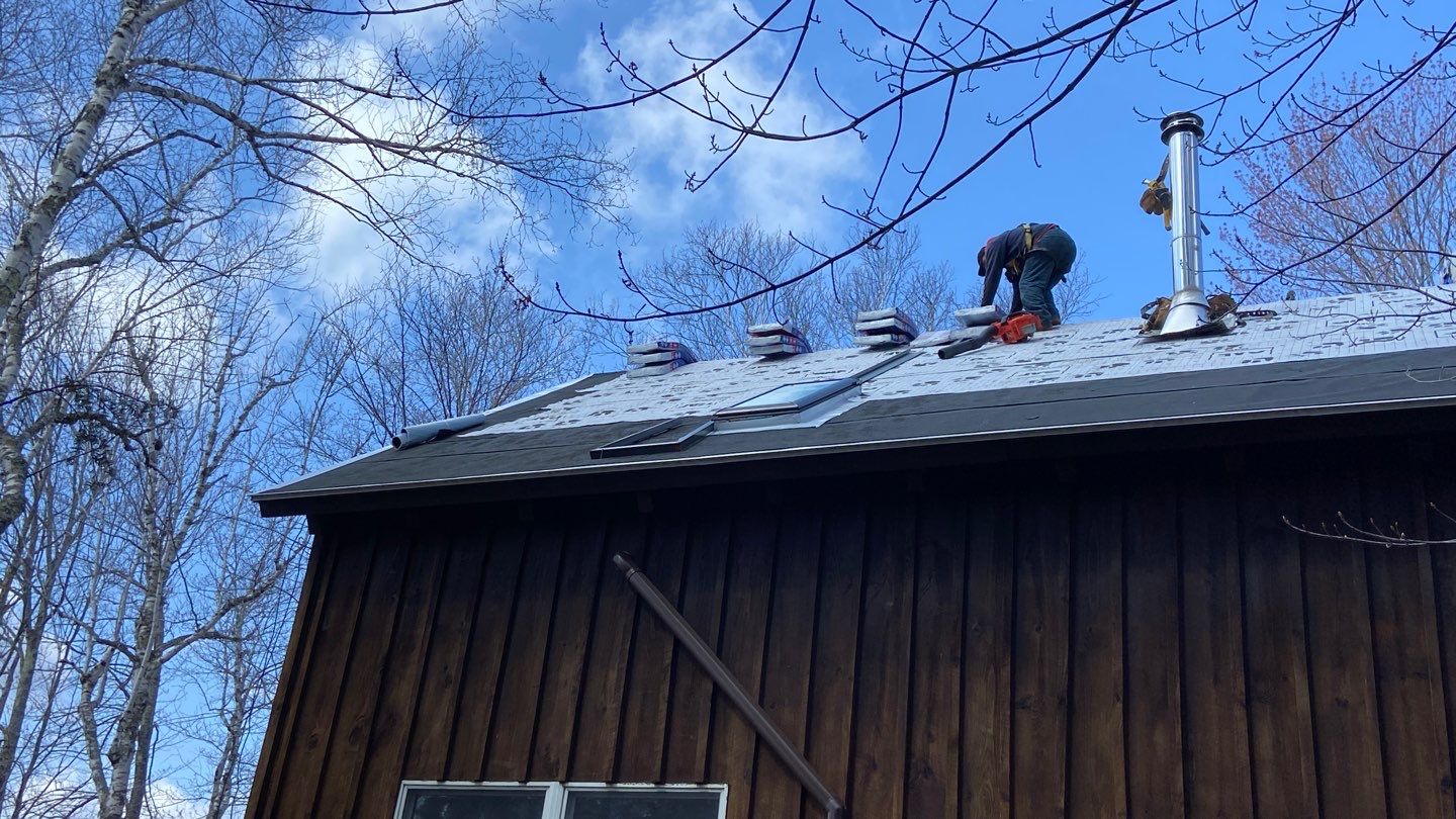 Residential Roofing Installation using GAF Timberline HDZ by Sensible Home Solutions