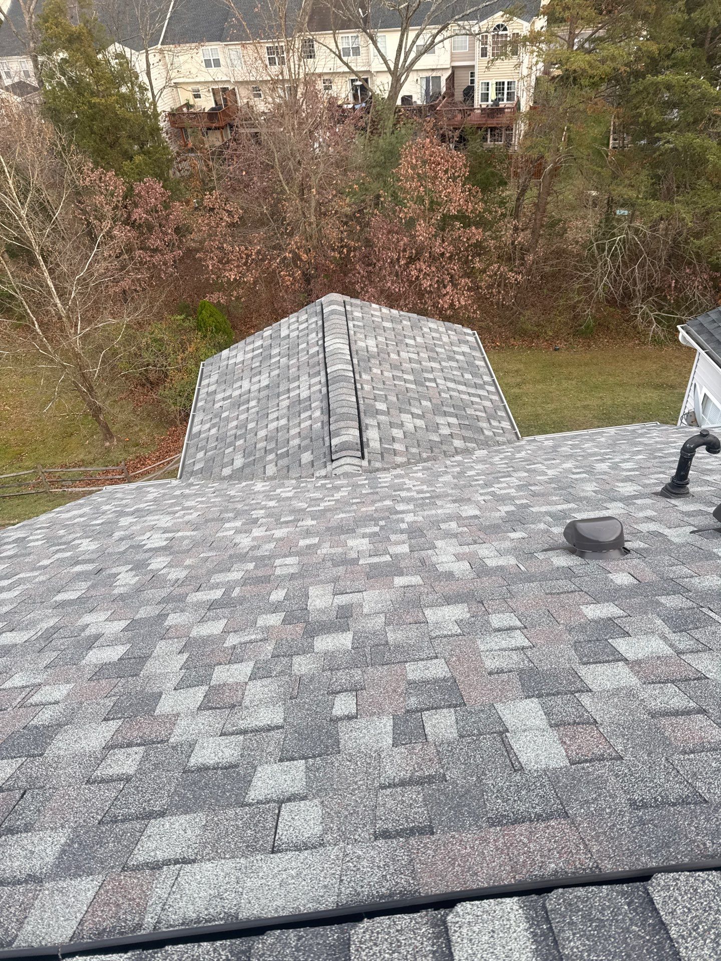 Bristow: Residential Roof Replacement with CertainTeed Landmark Pro in Max Def Colonial Slate by RM Banning, Inc.