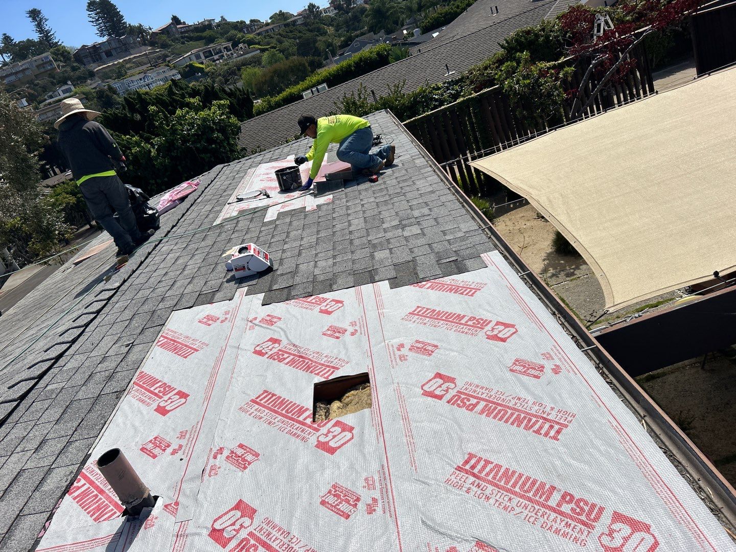 Comprehensive Owens Corning Roof Replacement and Chimney Repair in San Diego by Reliable Roofing San Diego Inc.