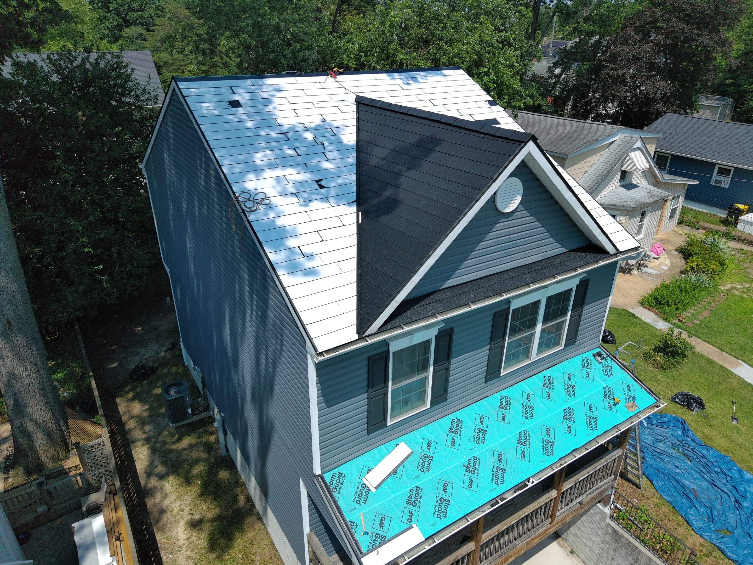 GAF TimberSteel Transformation in Glen Burnie, MD by American Home Contractors