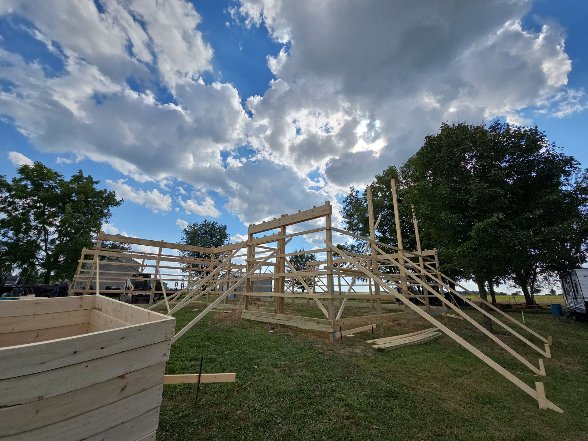 Custom Pole Barn Home by The Barn Builders